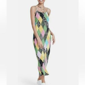 RIXO PATCHWORK DRESS